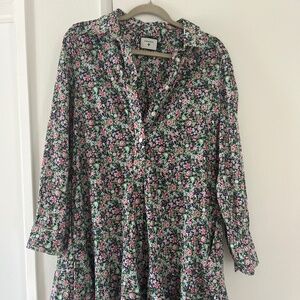 Tucknernuck Shirt Dress Size M
